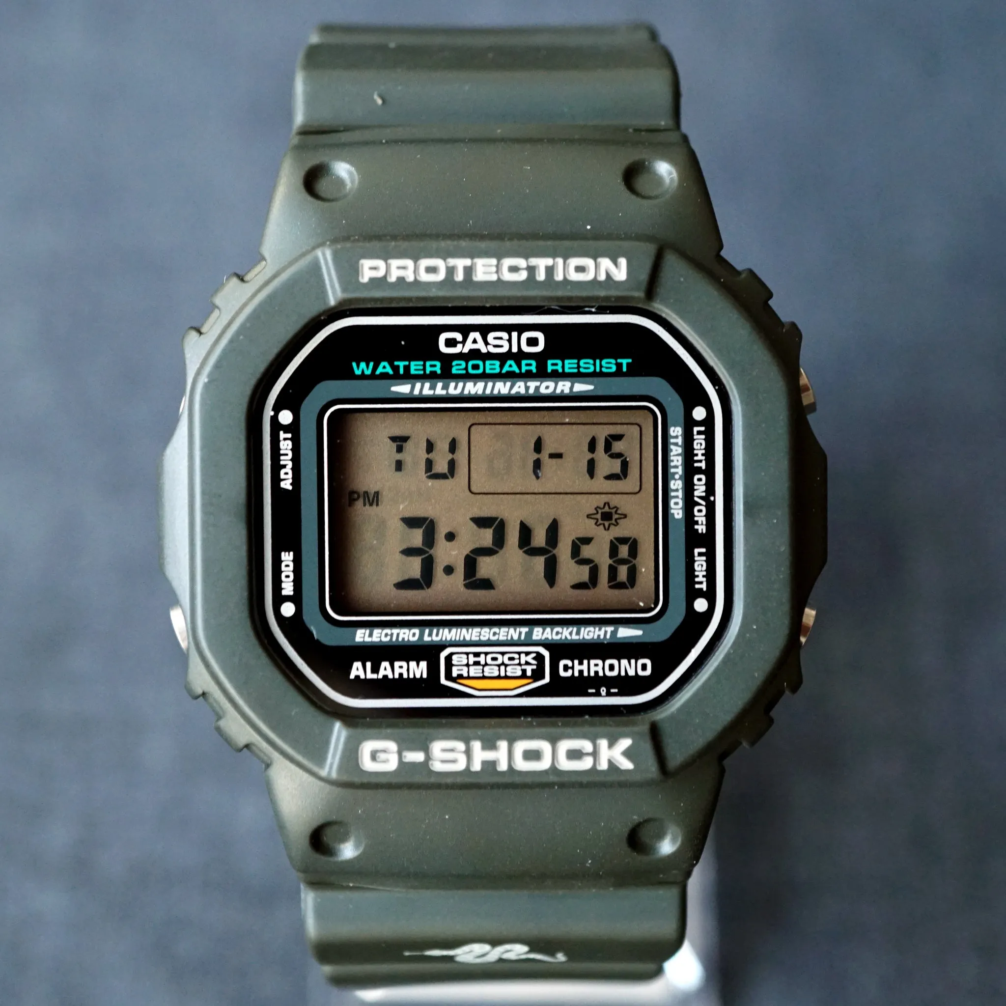 2000 VINTAGE CASIO G-SHOCK DW-5600CK-3ZJF G-VIPER MINT