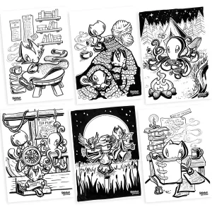 Art Prints: Inktober 2024