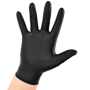 Black Nitrile Gloves