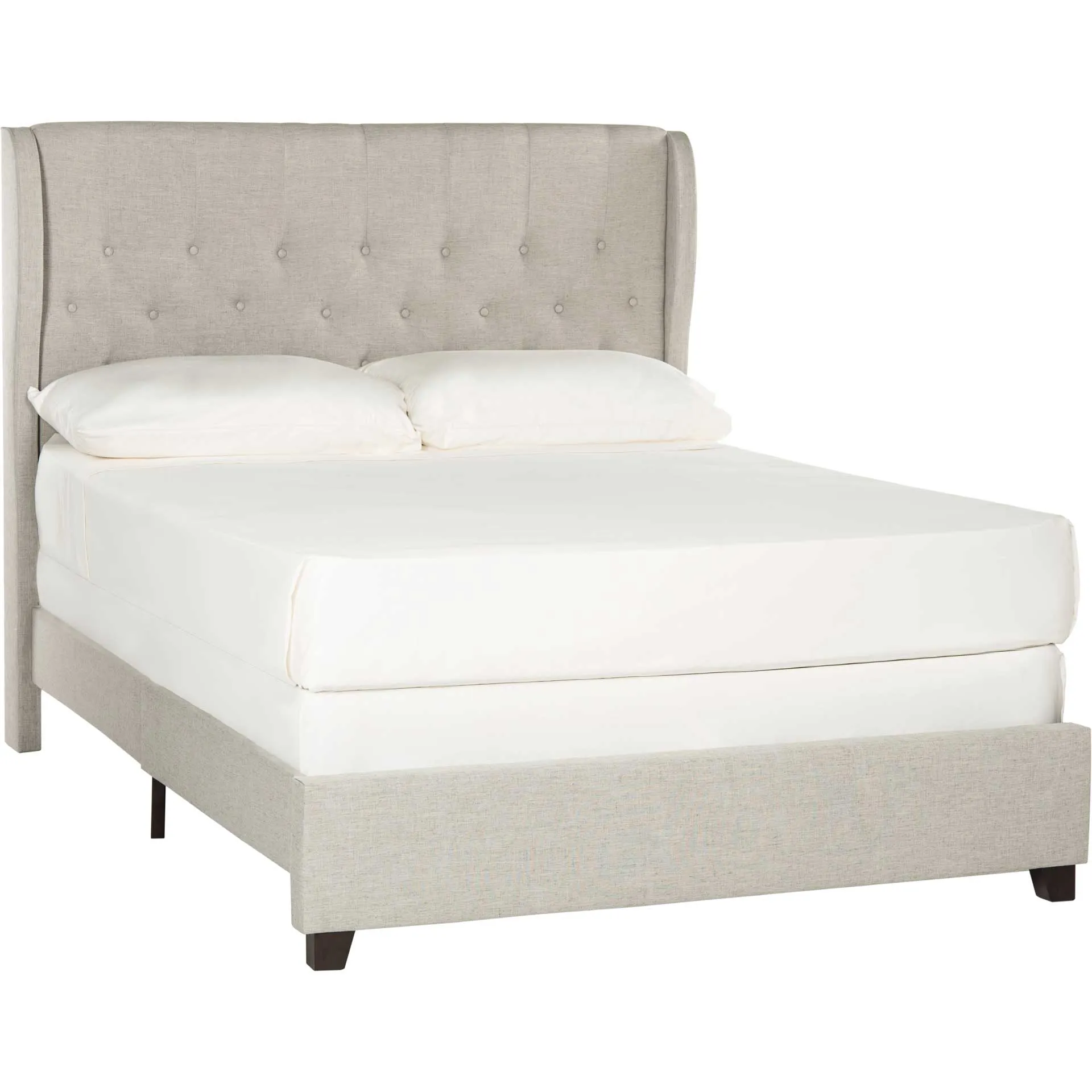 Blakely Upholstered Bed Light Gray