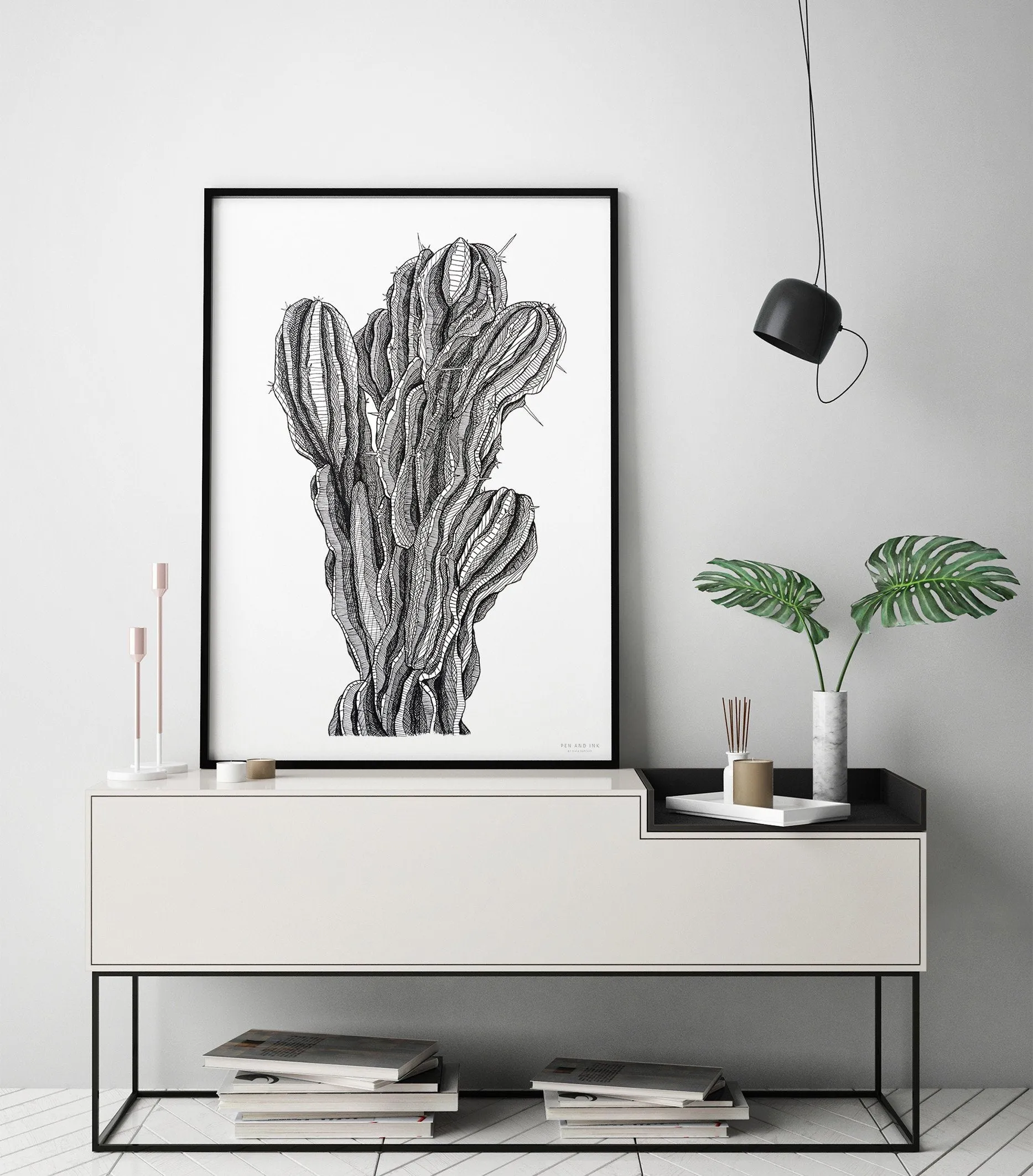 Bush Cactus Fine Art Print