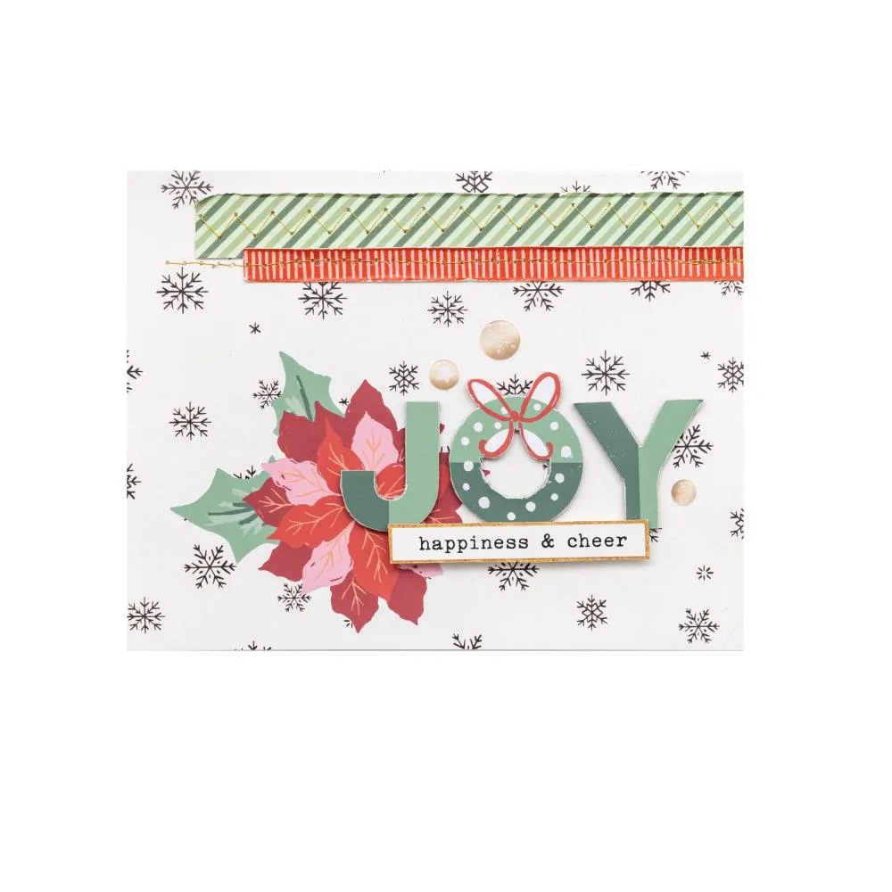 Crate Paper A2 Cards with Envelopes 40/Box - Mittens & Mistletoe*