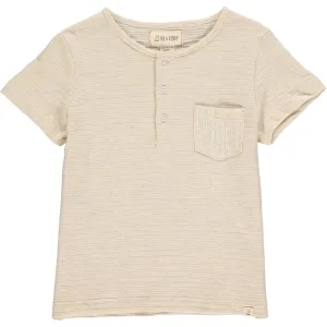 Dodger Beige Henley Tee