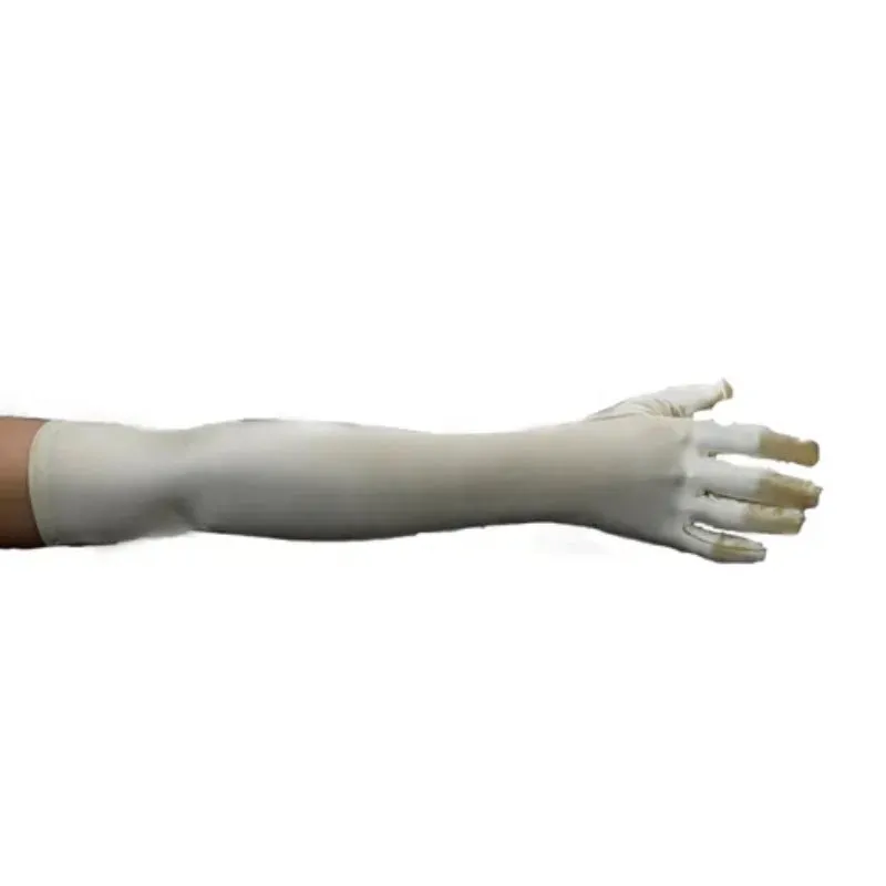 Elbow Length Gloves- Gold