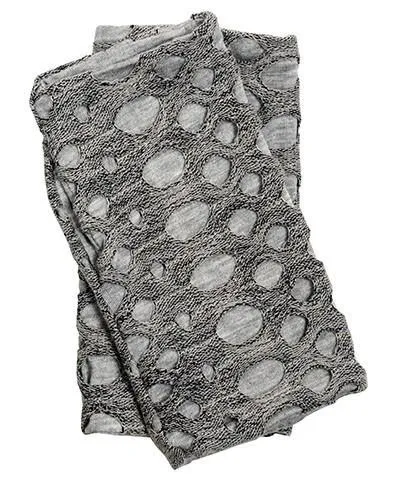 Fingerless Gloves - Lunar Landing (Reverse) with Jersey Knit