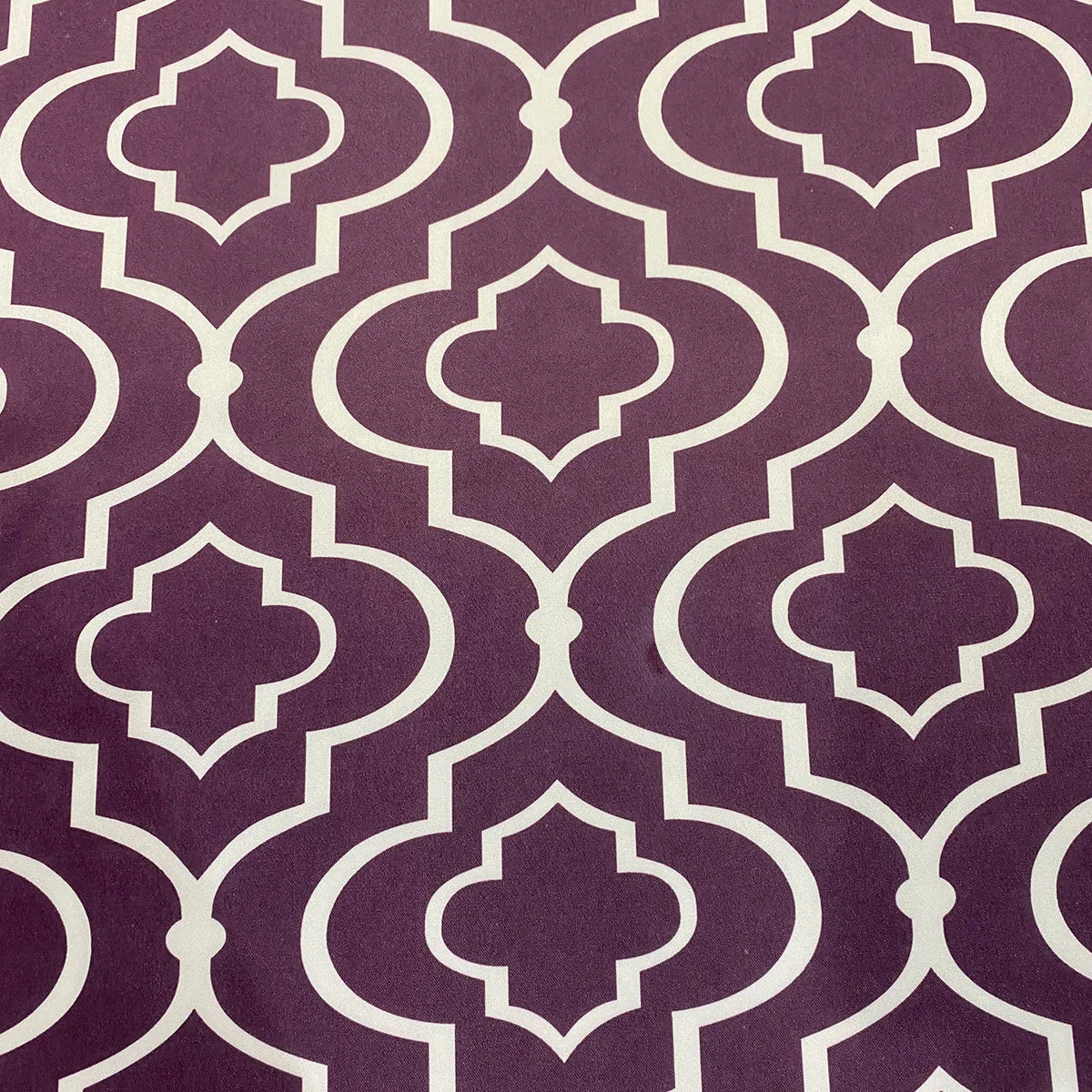 Gatsby Print (Lamour) Wholesale Fabric in Plum