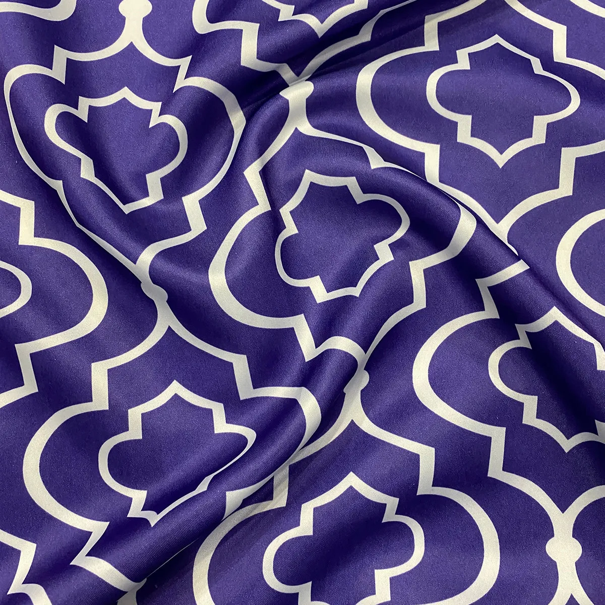 Gatsby Print (Lamour) Wholesale Fabric in Purple