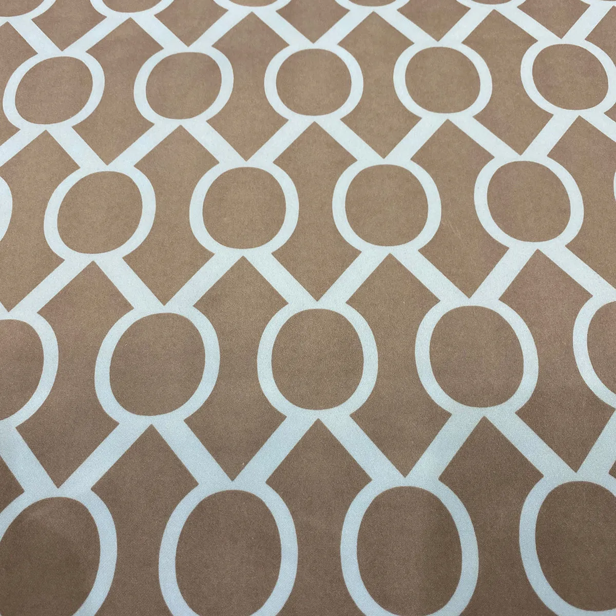 Halo Print (Lamour) Wholesale Fabric in Taupe