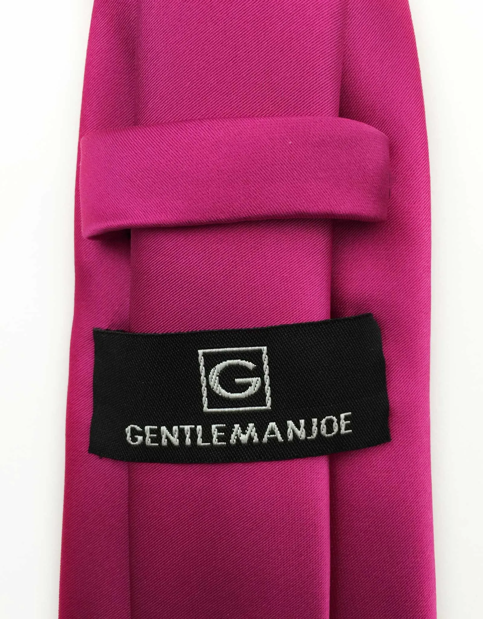 Hot Pink Solid Tie