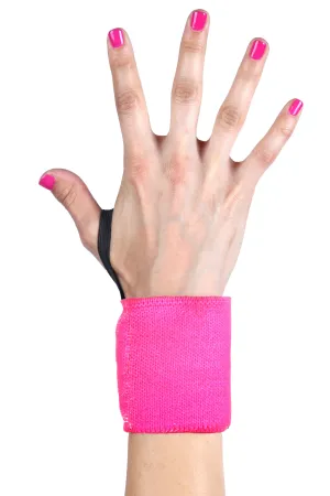 Hot Pink wrist wraps