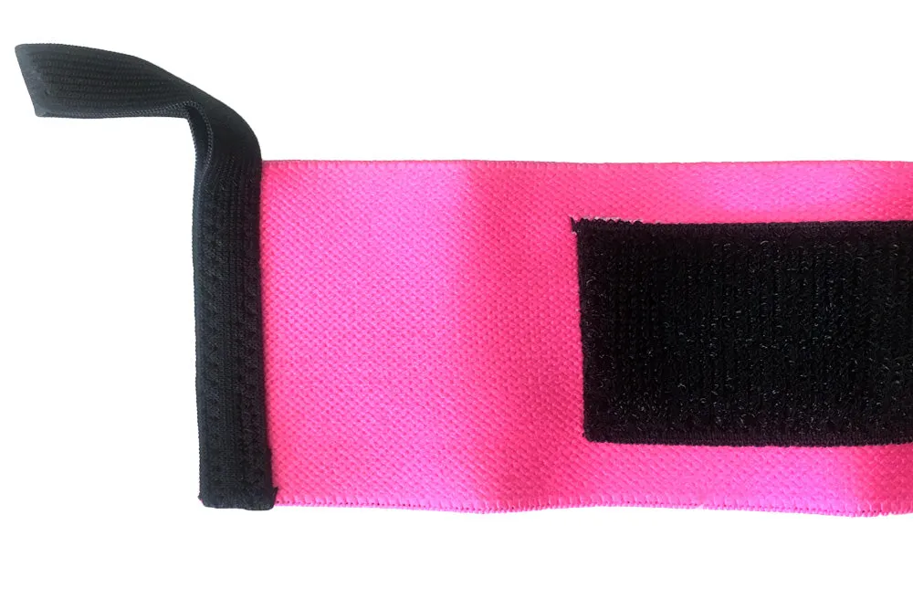 Hot Pink wrist wraps