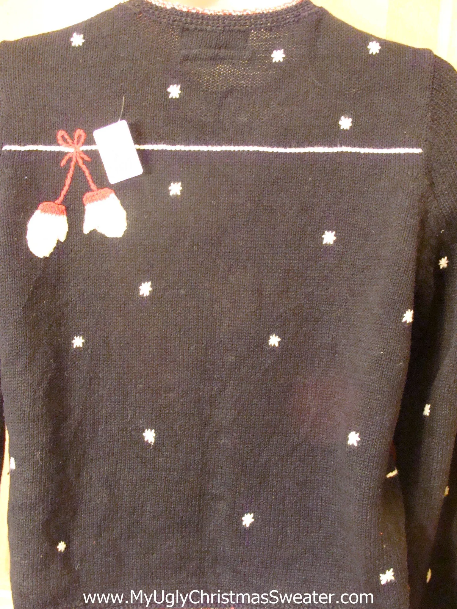 Light Up Christmas Sweater Winter Clothesline