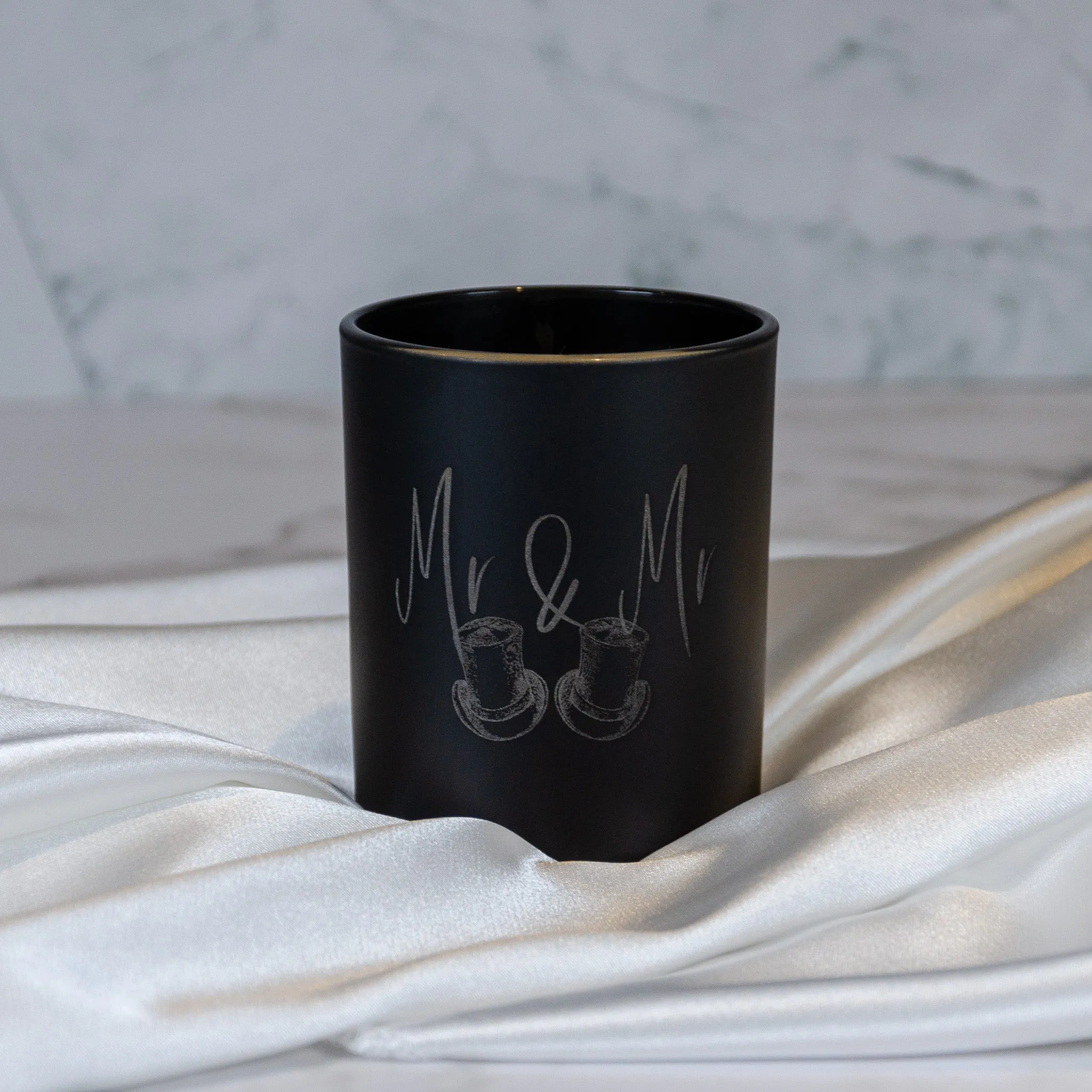 'Mr & Mr' - Medium Candle