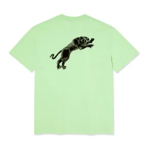 Polar Tape and Panther T-Shirt - Mint Green