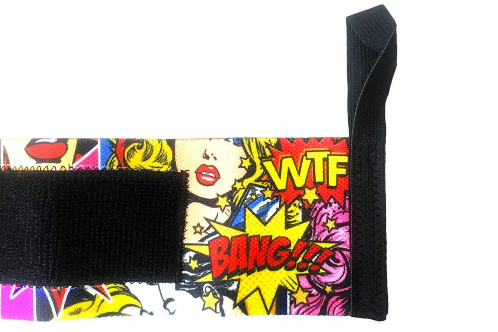 Pop Art wrist wraps