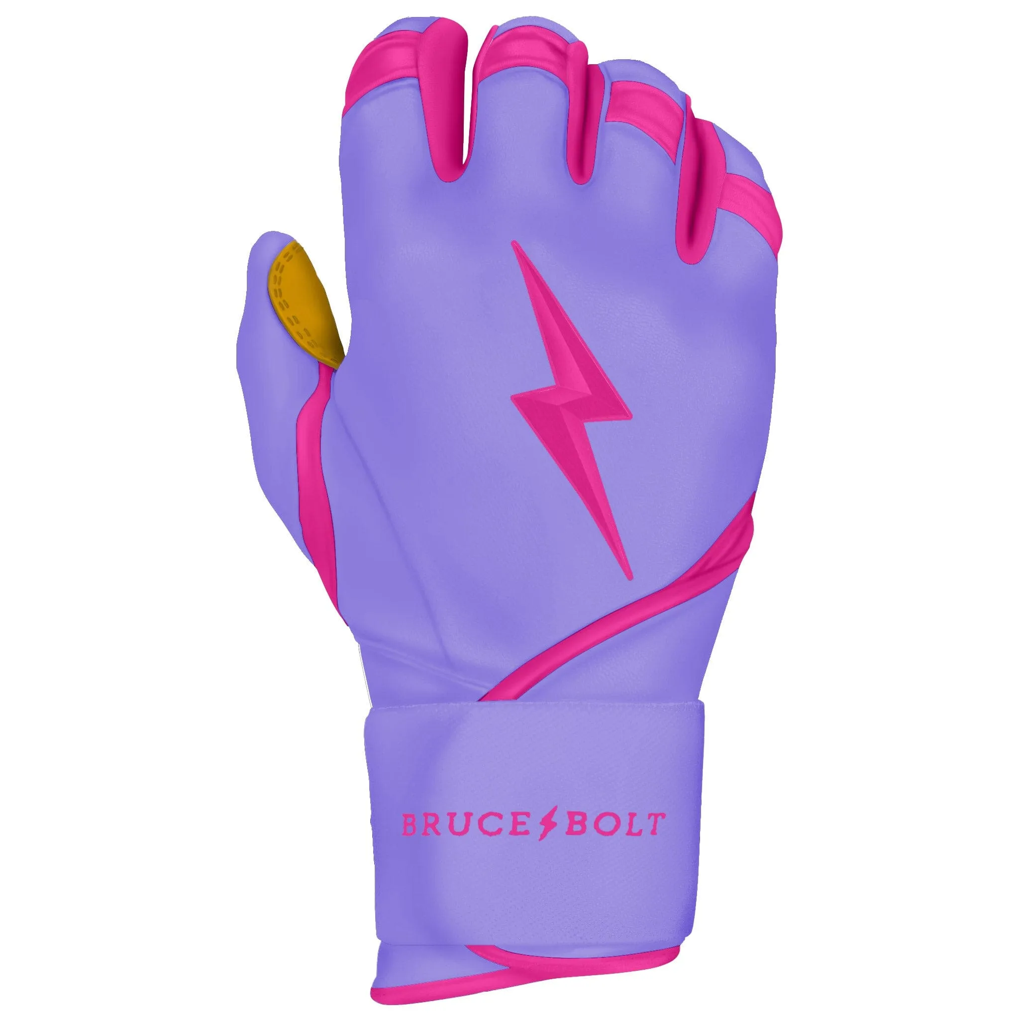 PREMIUM PRO BADER Series Long Cuff Batting Gloves | LAVENDER