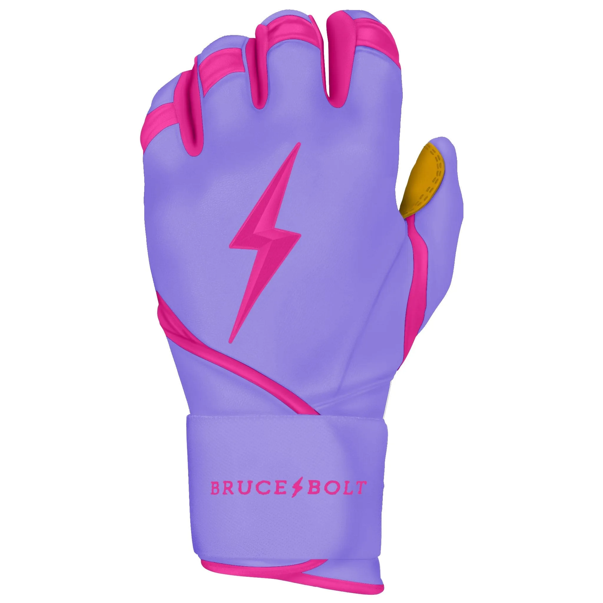 PREMIUM PRO BADER Series Long Cuff Batting Gloves | LAVENDER