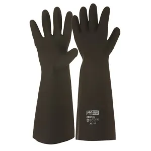 Pro Choice Black-Knight Latex Gauntlet - Length 46Cm (BK)