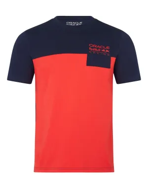 Red Bull Racing F1 Color Block T-Shirt - Navy