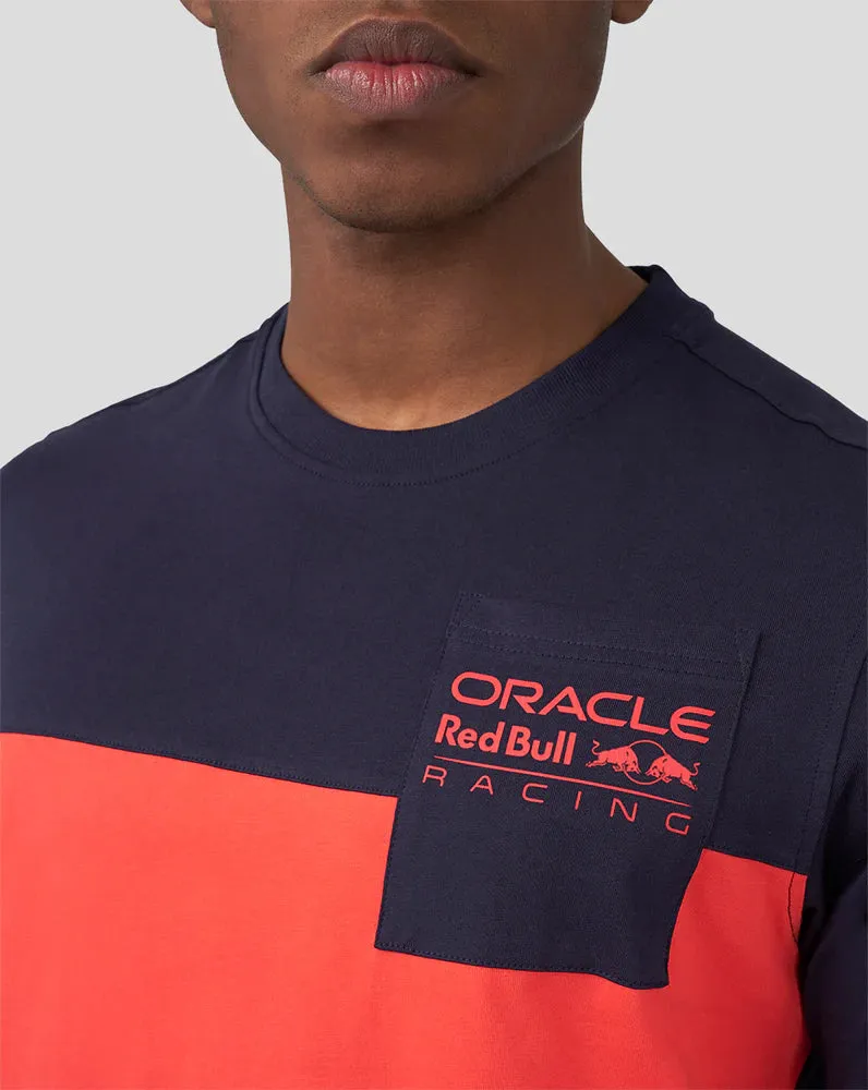 Red Bull Racing F1 Color Block T-Shirt - Navy