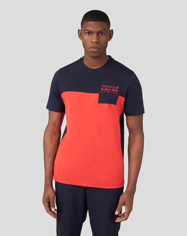 Red Bull Racing F1 Color Block T-Shirt - Navy