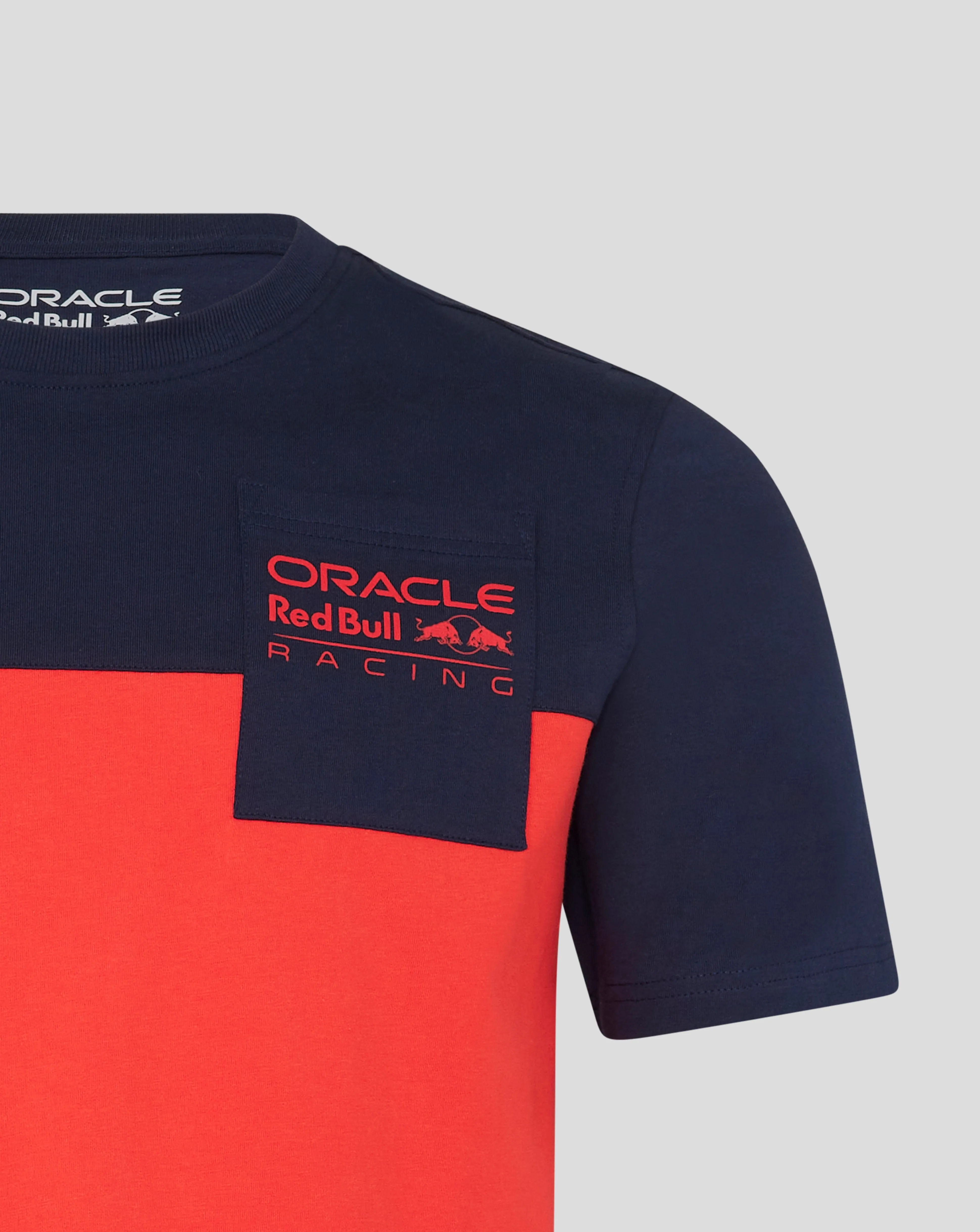 Red Bull Racing F1 Color Block T-Shirt - Navy