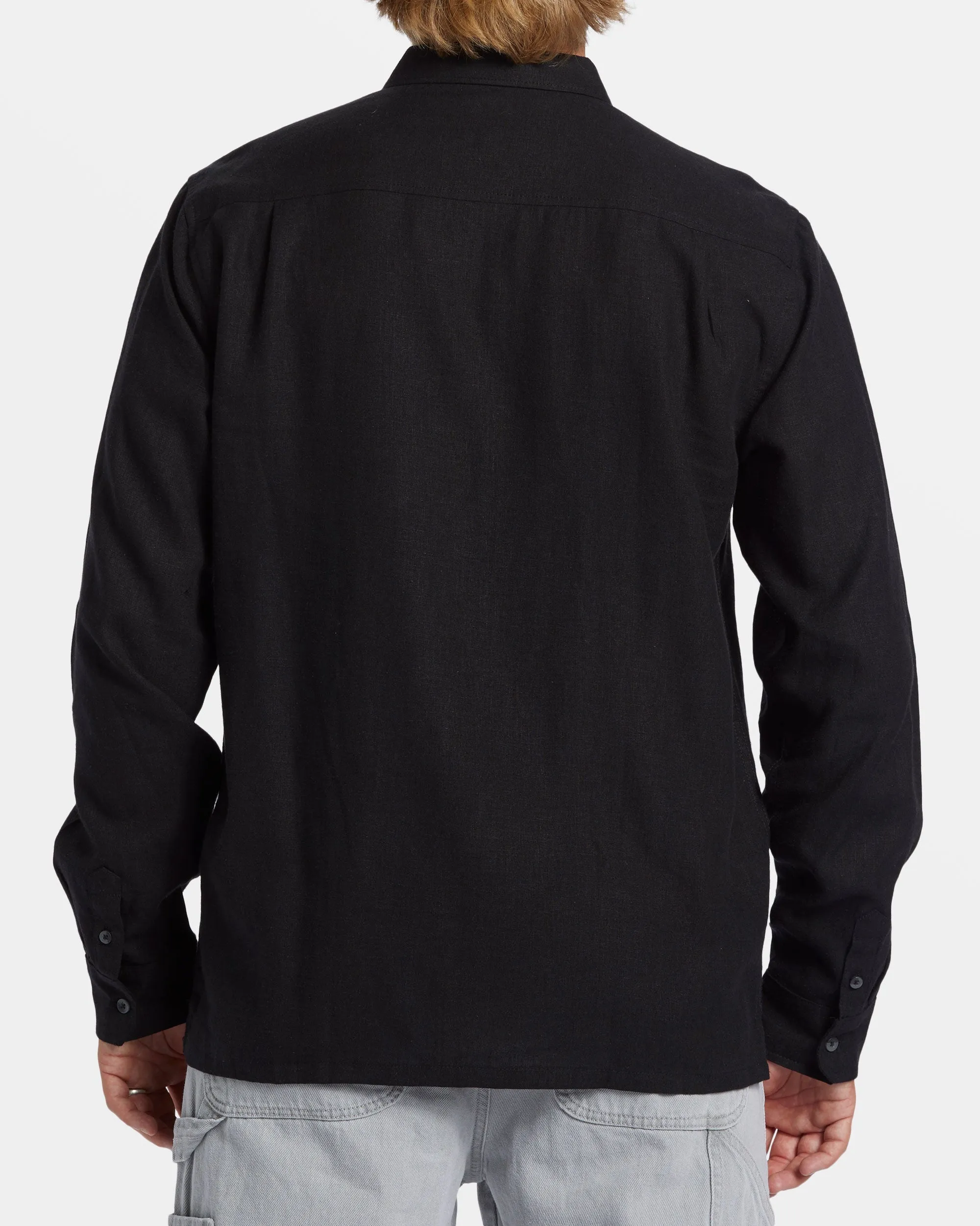 Ricardo Long Sleeve Shirt - Black