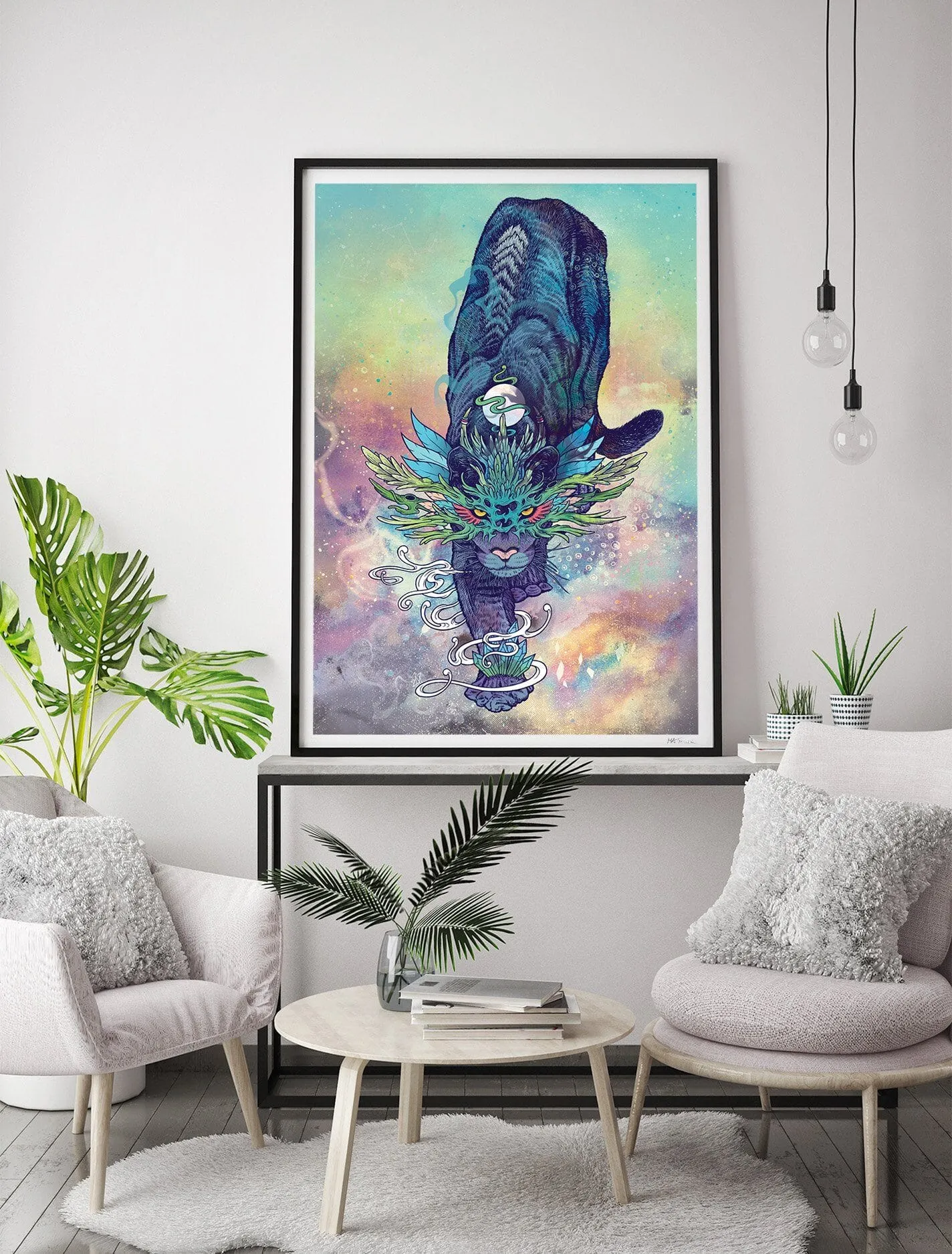 Spectral Cat Fine Art Print