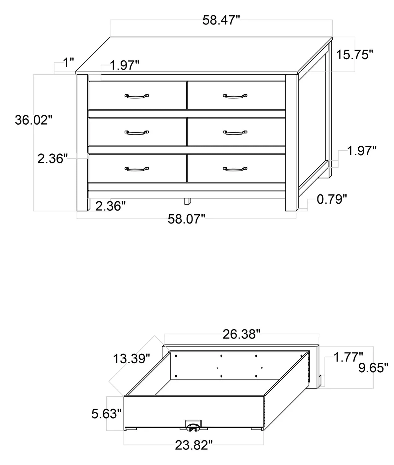 Sunvale Dresser