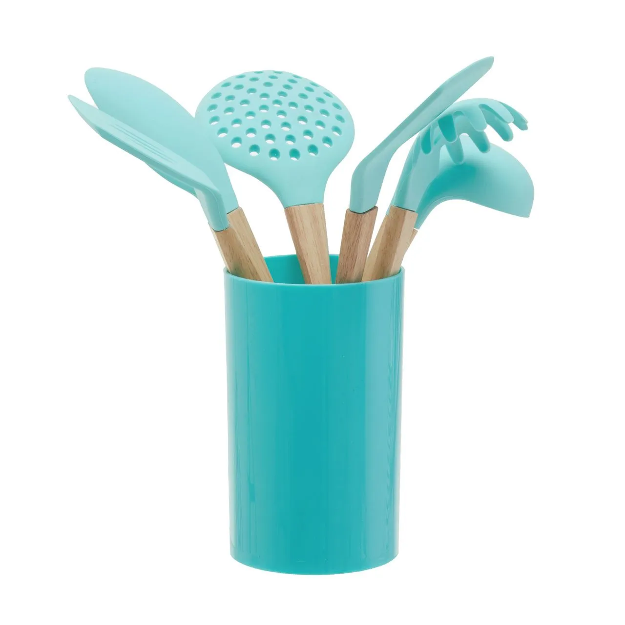 Sustainable Pastel Kitchen Utensils Set (7 Pc)