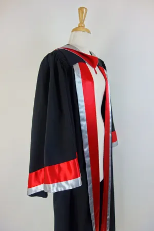 Swinburne University PhD Graduation Gown Set - Gown, Hood and Bonnet