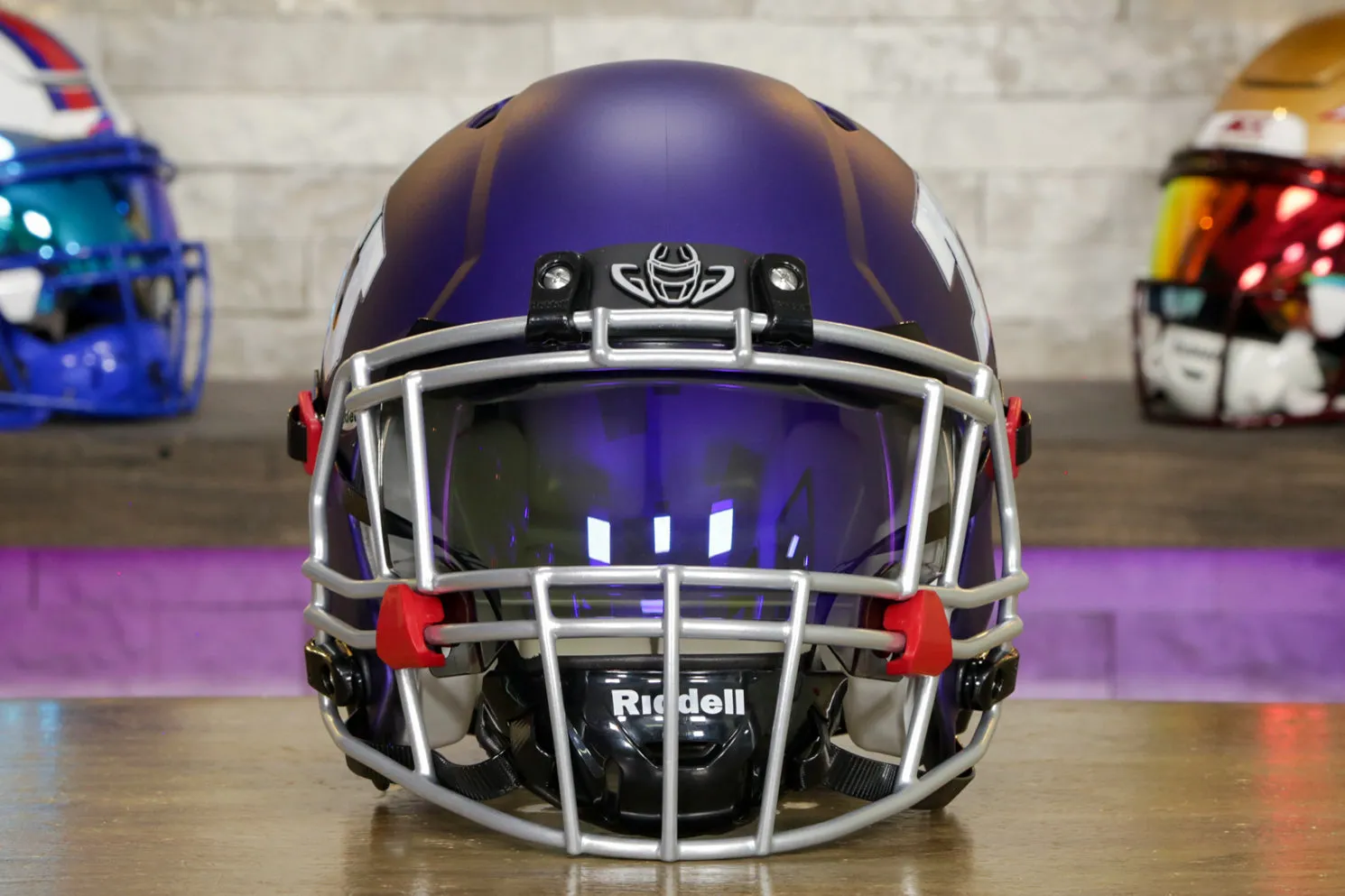 TCU Horned Frogs Riddell Speed Authentic Helmet - GG Edition