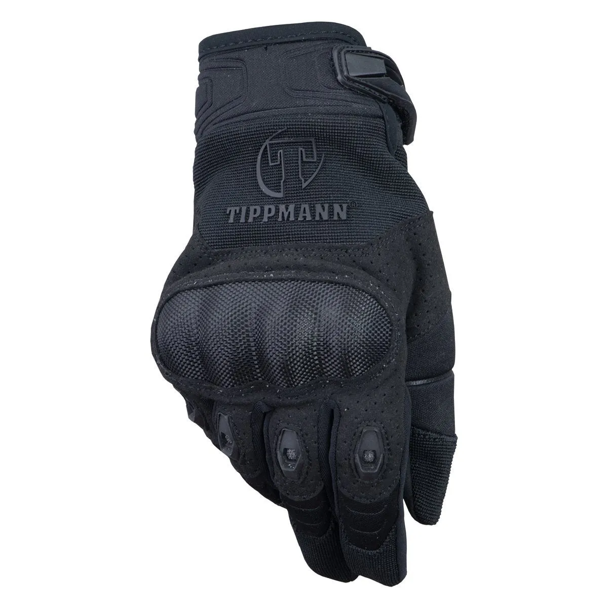 Tippmann Attack Tactical Gloves - Black - Medium