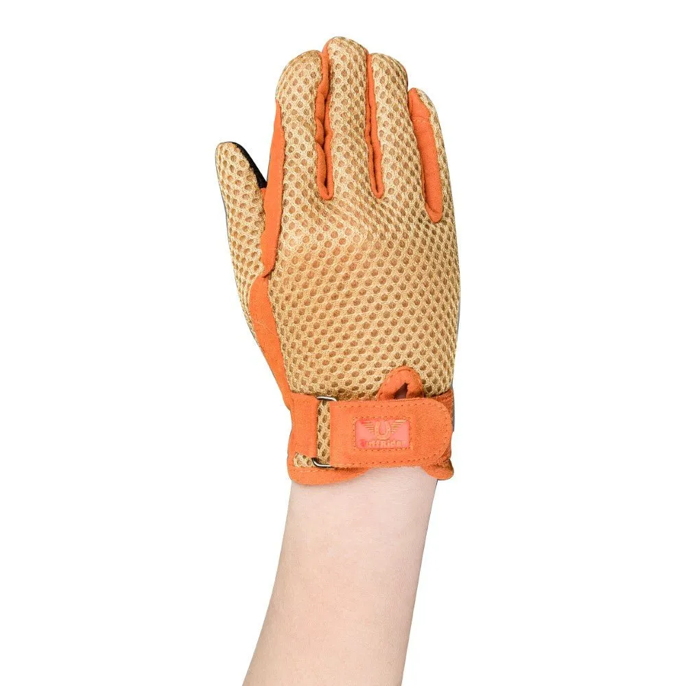 TuffRider Children's Double Up Air Mesh Half Chap and Glove Set