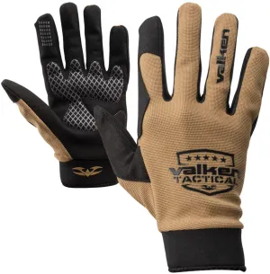 Valken Sierra II Full Finger Paintball & Airsoft Gloves - Tan