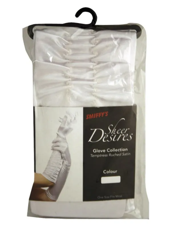 White Temptress Gloves