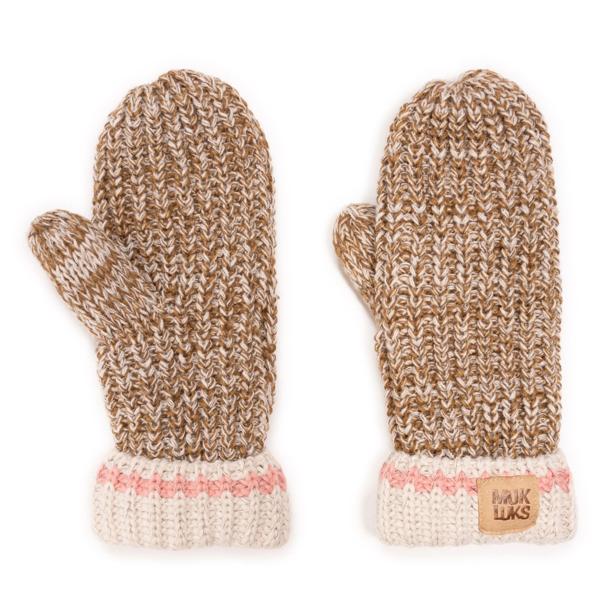 Women's Marled Chunky Stitch Mitten