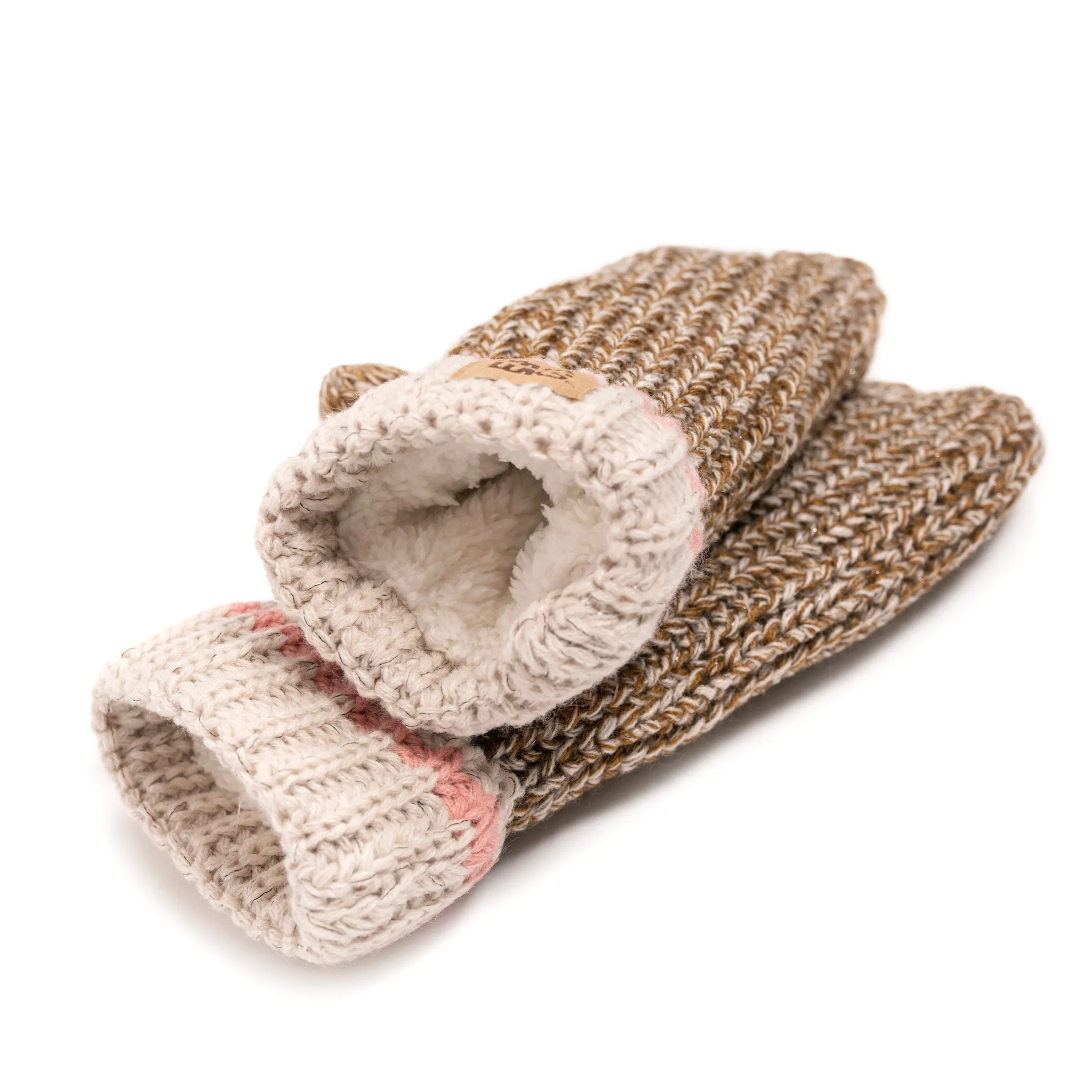 Women's Marled Chunky Stitch Mitten